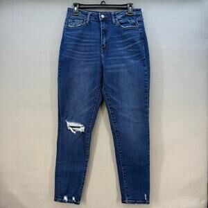 Vervet Jeans Women's 28 (6) Dark Blue Modern Love High Rise Mom Jeans Normcore